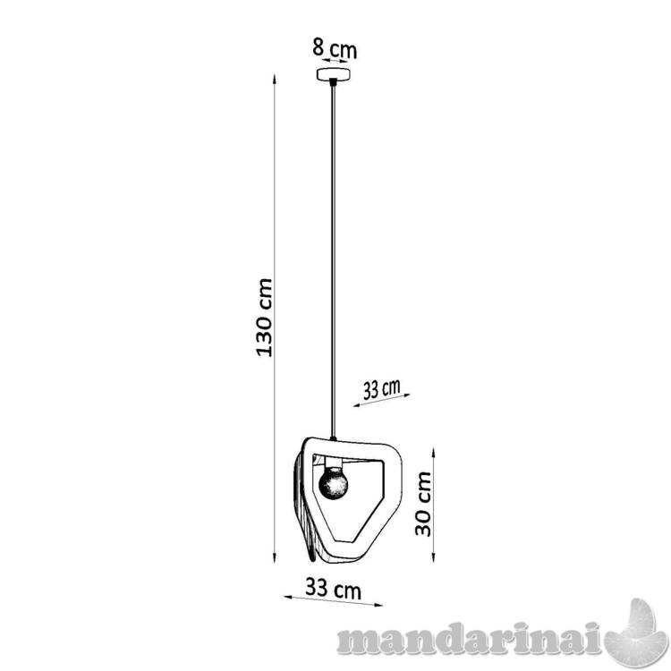 Pakabinama lempa juoda