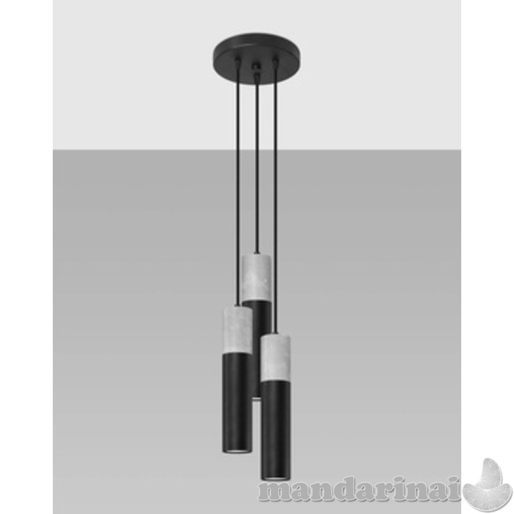 Pakabinama lempa Borgio 3p juoda