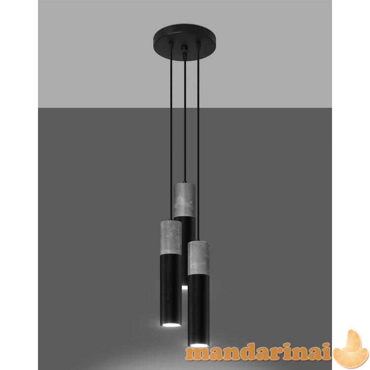 Pakabinama lempa Borgio 3p juoda