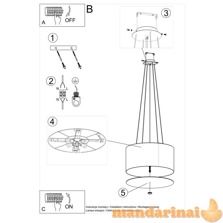 Liustra otto 50 balta