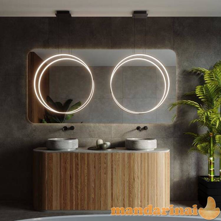 Pakabinama lempa Rio 110 juoda 3000K