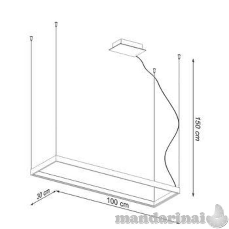 Liustra TULA m black 3000k