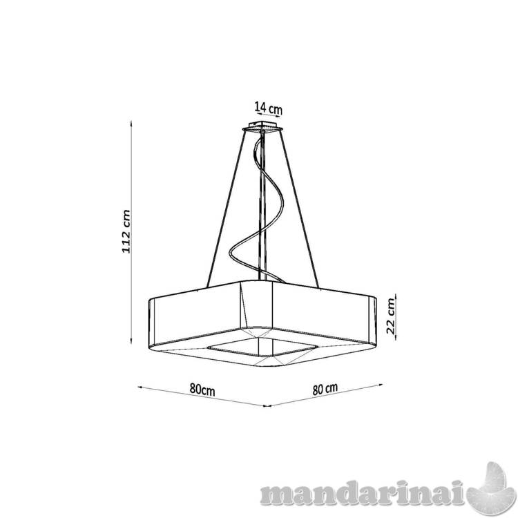 Liustra urano 80 balta