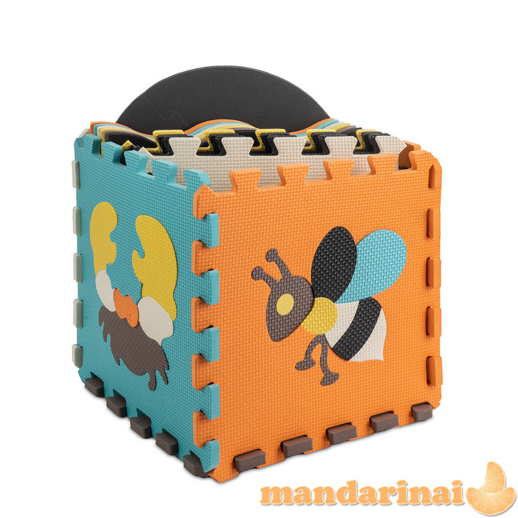 Dėlionės kilimėlis vaikams 25 det. 114 cm x 114cm x 1 cm