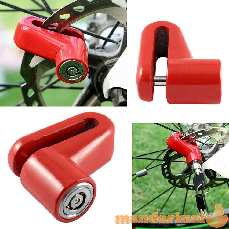 Patikimas užraktas dviračiams, mopedams ar motociklams