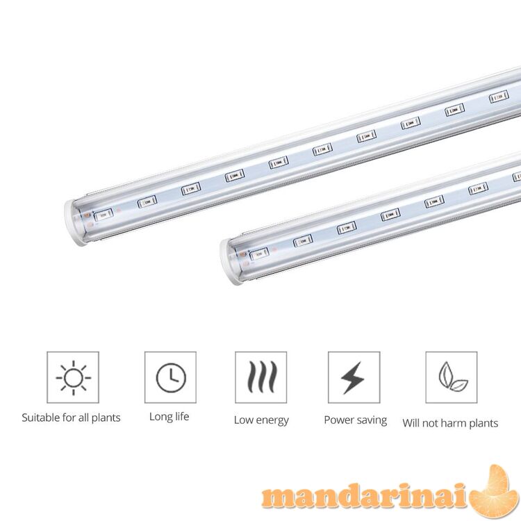Pilno Spektro LED Šviestuvų Komplektas Augalams Auginti
