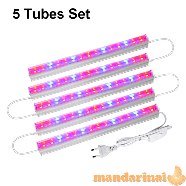 Pilno Spektro LED Šviestuvų Komplektas Augalams Auginti