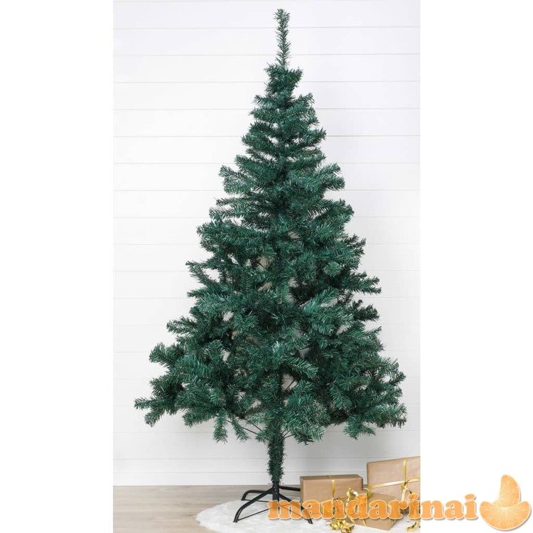 Hi kalėdinė eglutė su metaliniu stovu, žalios spalvos, 180cm