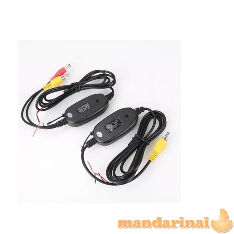 2.4G belaidis automatinis vaizdo siųstuvas -imtuvas automobilio vaizdo kamerai