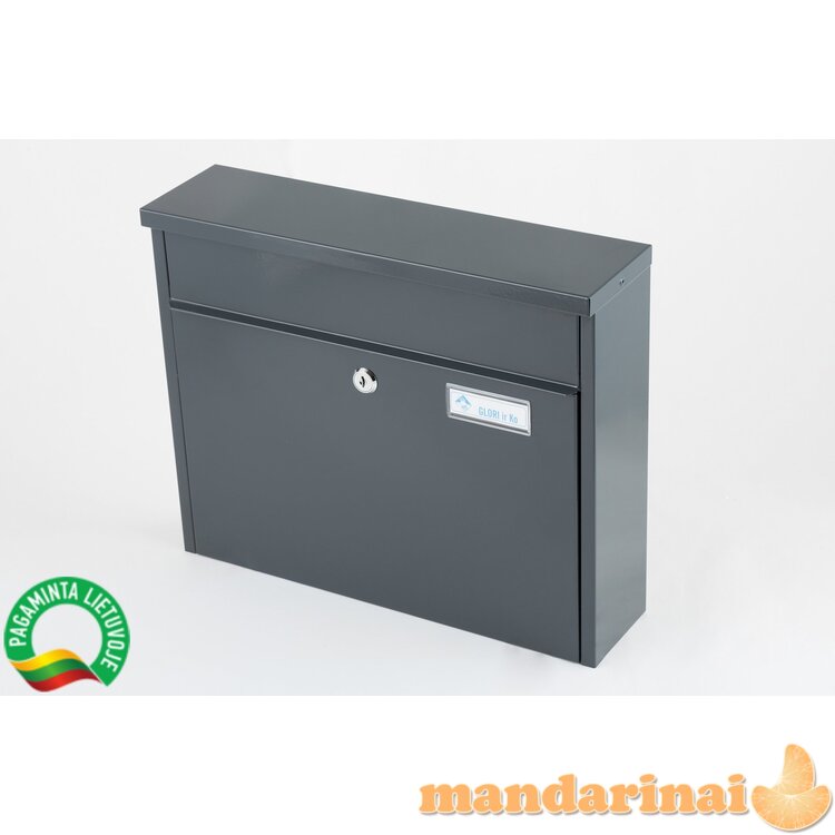 PAŠTO DĖŽUTĖ PD 967, ANTRACITAS