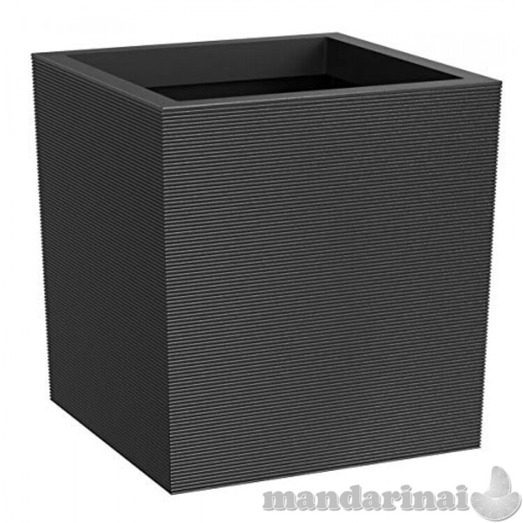 VazonasHorizon 36 cm, juodas