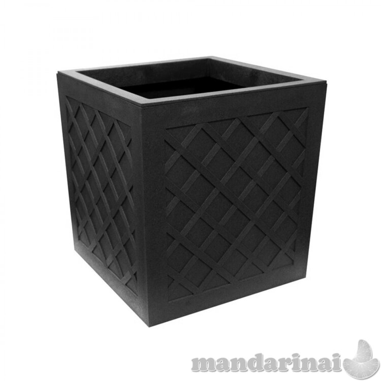 VazonasVitality 36 cm, juodas