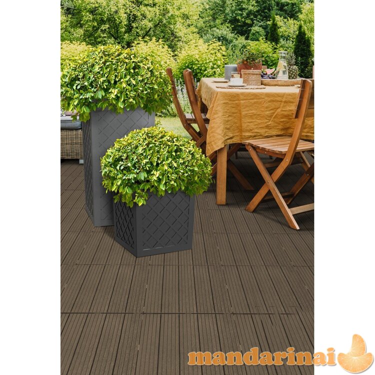 VazonasVitality 36 cm, juodas