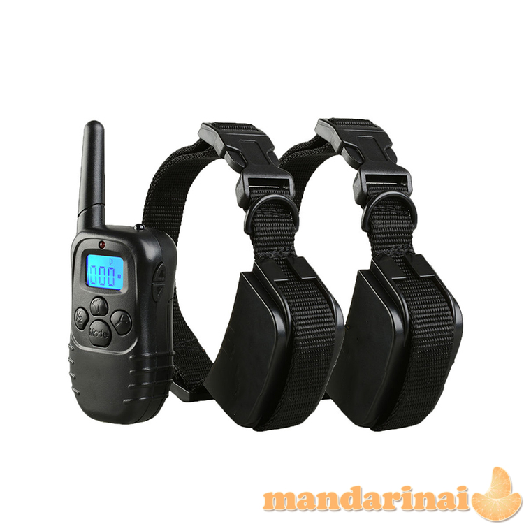 Iki 300m veikianti dresavimo sistema 2 šunims