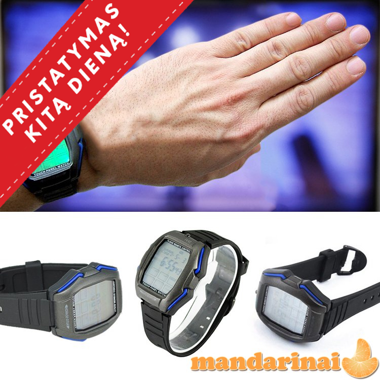 Laikrodis distancinio valdymo pultelis televizoriams