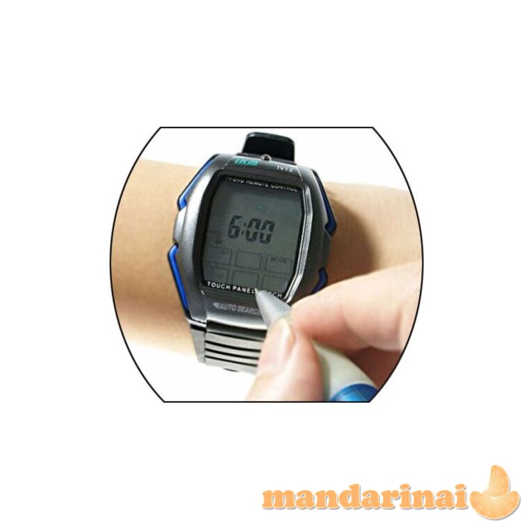 Laikrodis distancinio valdymo pultelis televizoriams