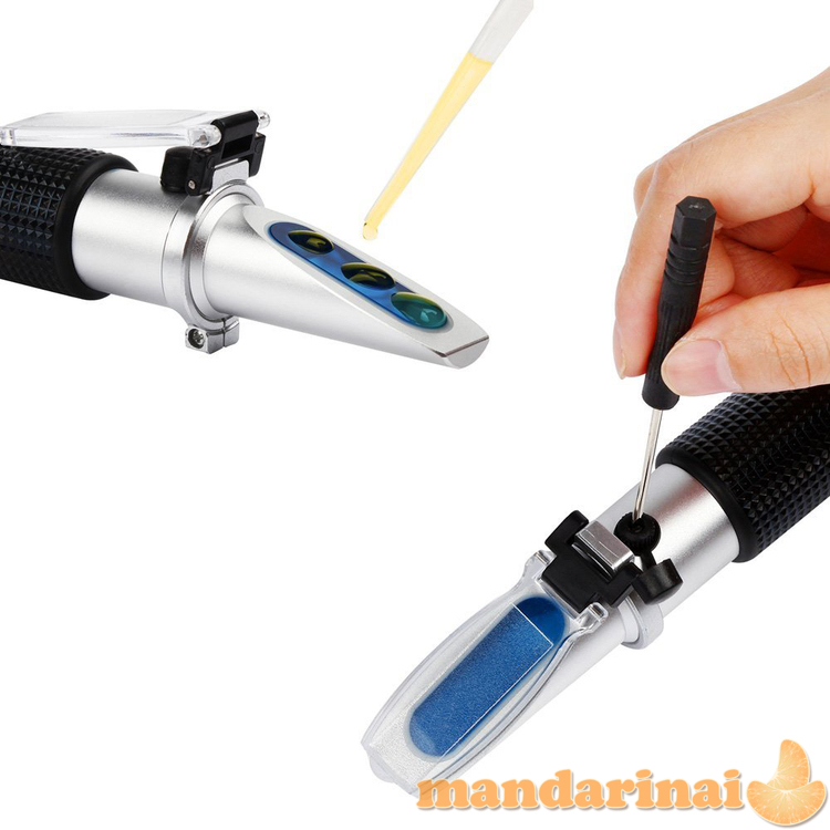 Refraktometras skalė 0-32% BRIX