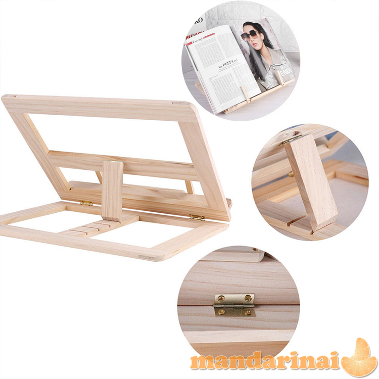 Medinis stovas knygoms ir planšetėms