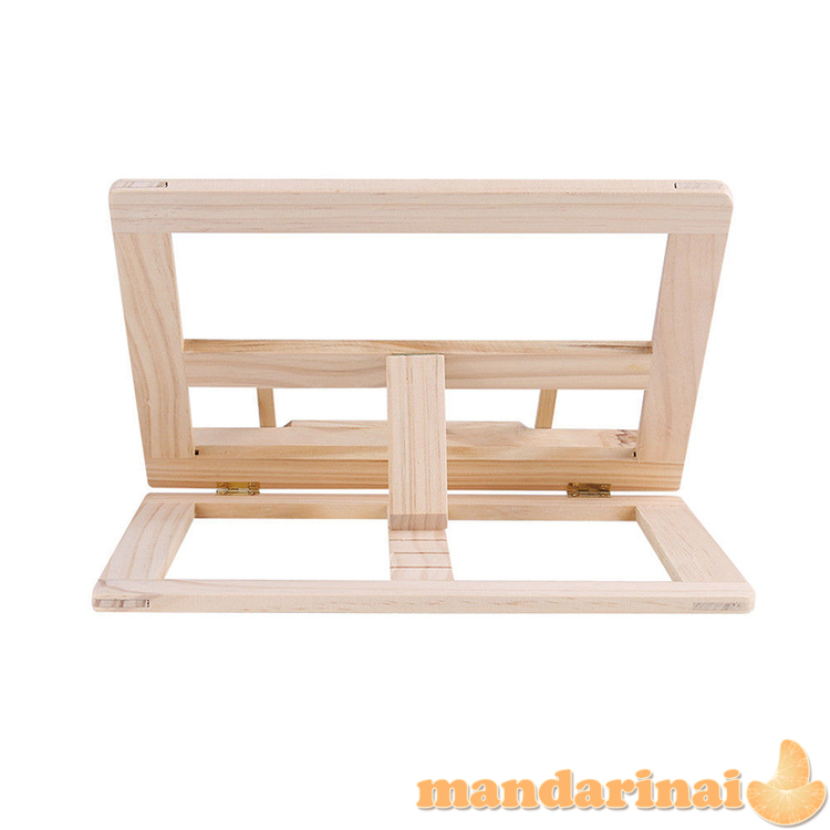 Medinis stovas knygoms ir planšetėms