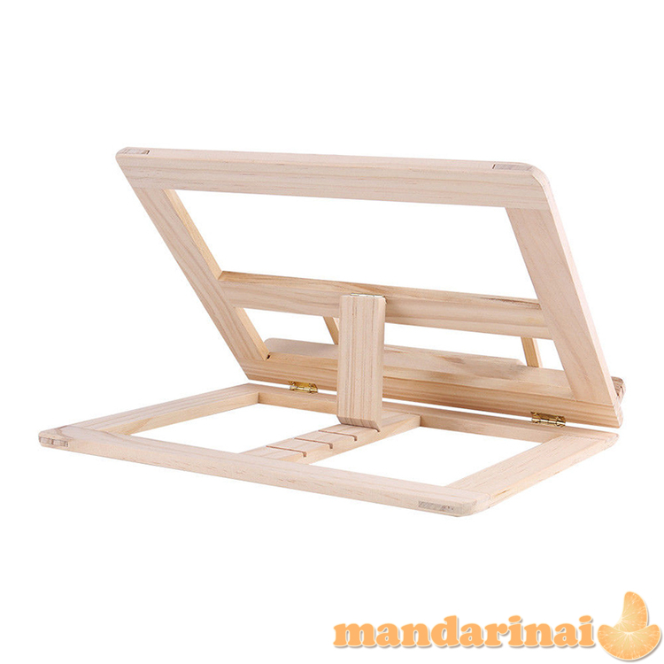 Medinis stovas knygoms ir planšetėms