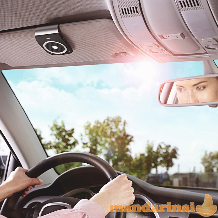 Laisvų rankų įrenginys su garsiakalbiu