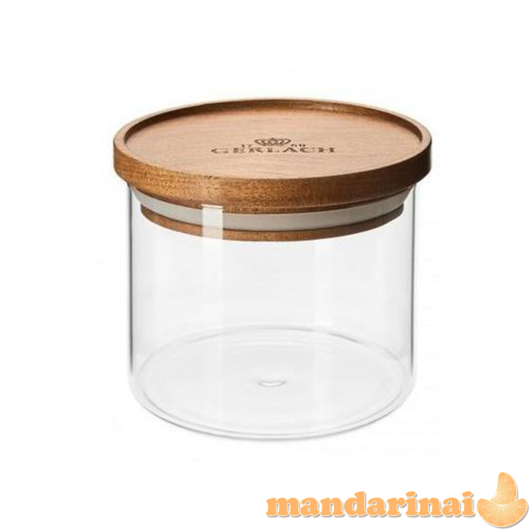 Konteineris su „Acacia“ dangčiu 350ml 9,5xh8,1cm