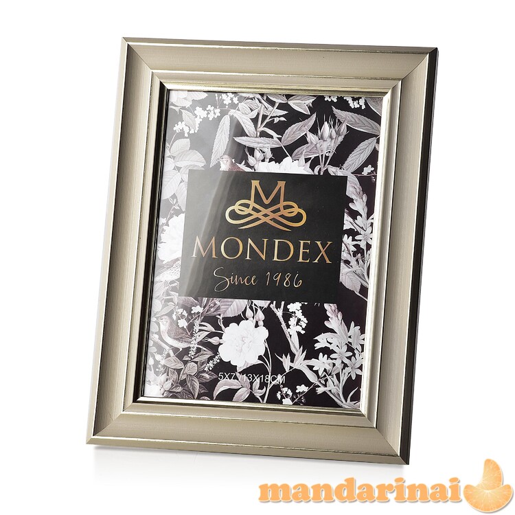 ADI rėmelis 13x18cm pilkojo aukso 23x18xh1cm