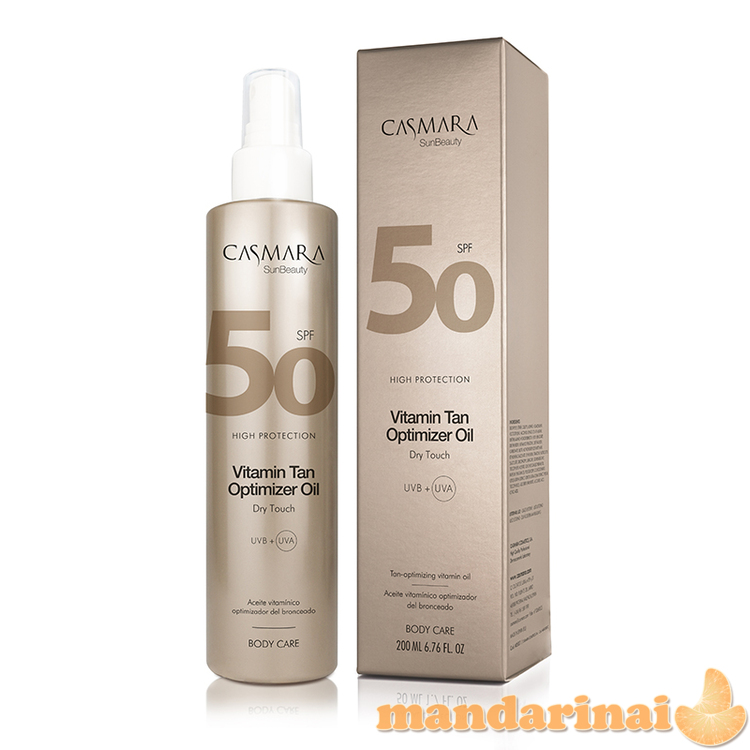 Sausas aliejus kūnui su apsauga 50 SPF, 200 ml 