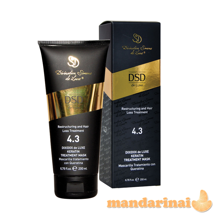 Kaukė su keratinu Dixidox de Luxe 200ml.