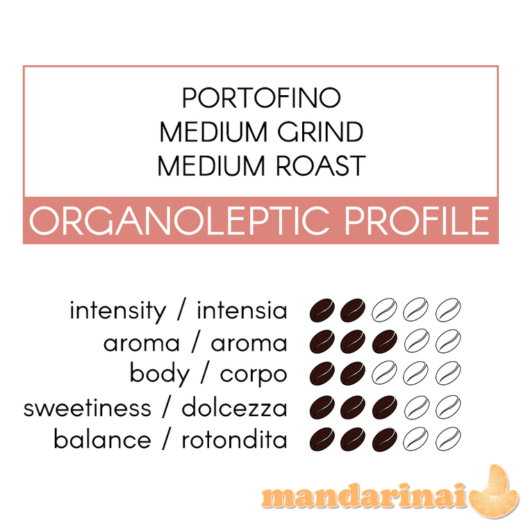 Malta kava Vergnano Portofino 250 gr.  1