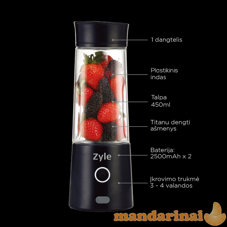 Pakraunama kokteilinė Zyle 