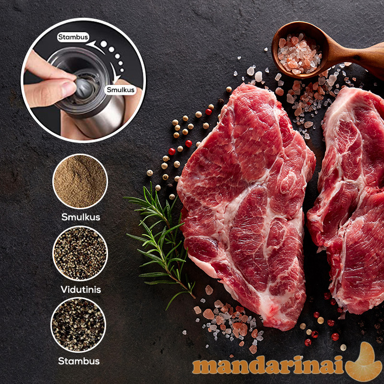 Druskos ir pipirų malūnėlis, 