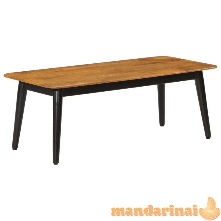 Kavos staliukas, 110x50x40cm, mango medienos masyvas ir geležis
