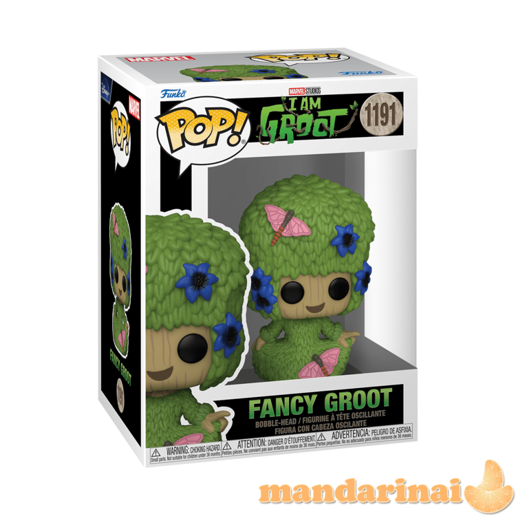 FUNKO POP! Vinilinė figūrėlė: I Am Groot - Fancy Groot, 10 cm