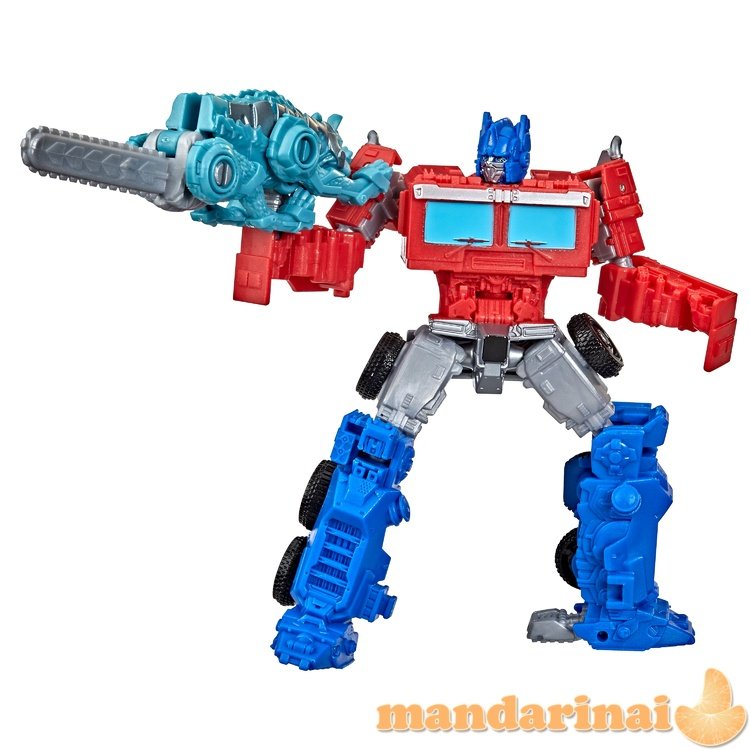 TRANSFORMERS The Rise of the Beasts Rinkinys „Weaponizer Optimus Prime 12,7 cm