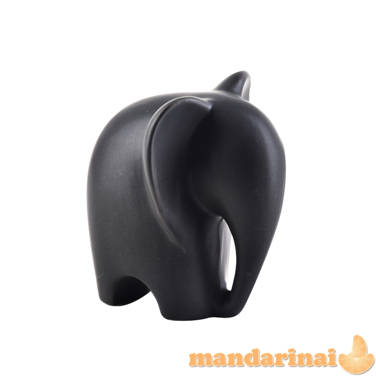  MIA BLACK Dramblio statulėlė 12x9.5xh12cm