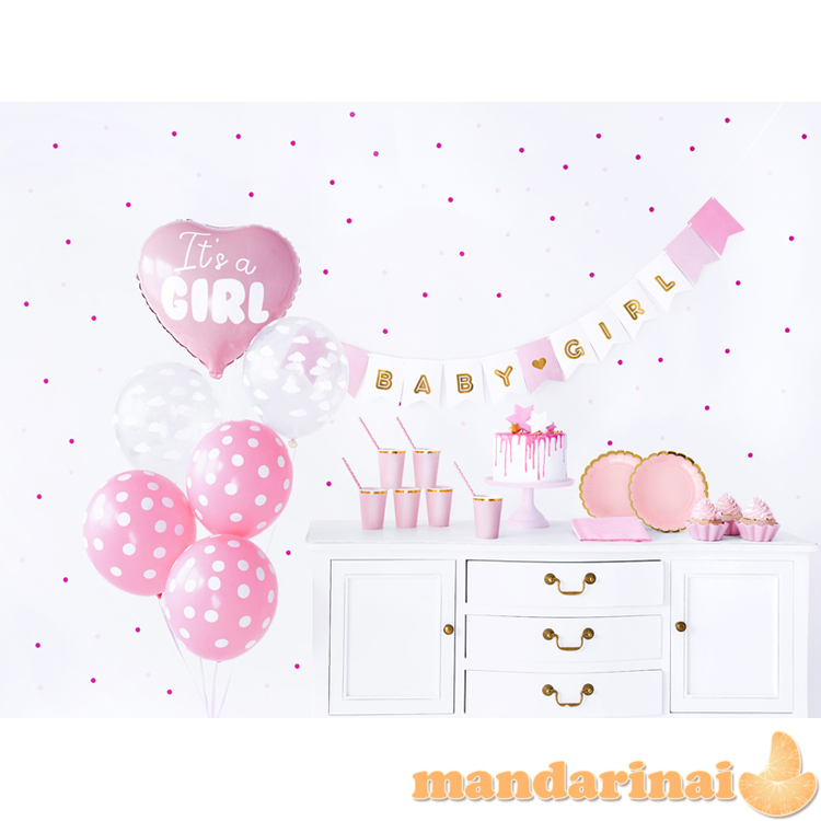 Party decorations set - It s a girl (1 pkt / 49 pc.)