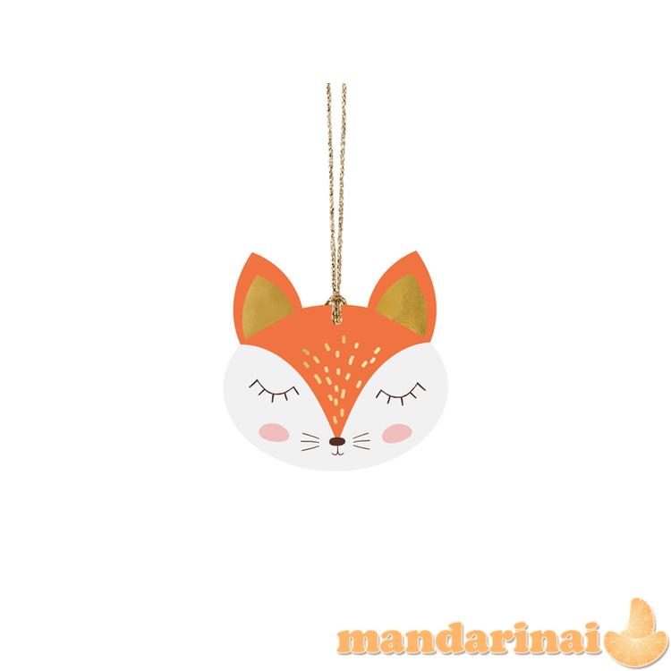 Gift tags Forest, mix (1 pkt / 12 pc.)