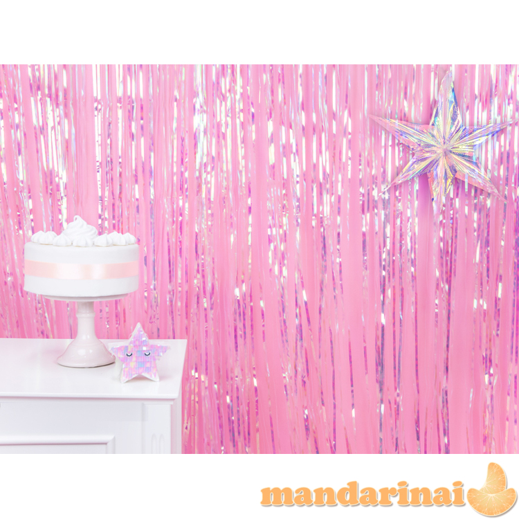 Satin Ribbon, light powder pink, 25mm/25m (1 pc. / 25 lm) 1