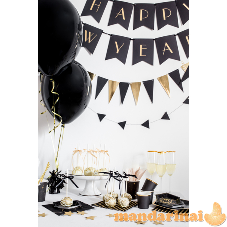 Satin Ribbon, black, 6mm/25m 3