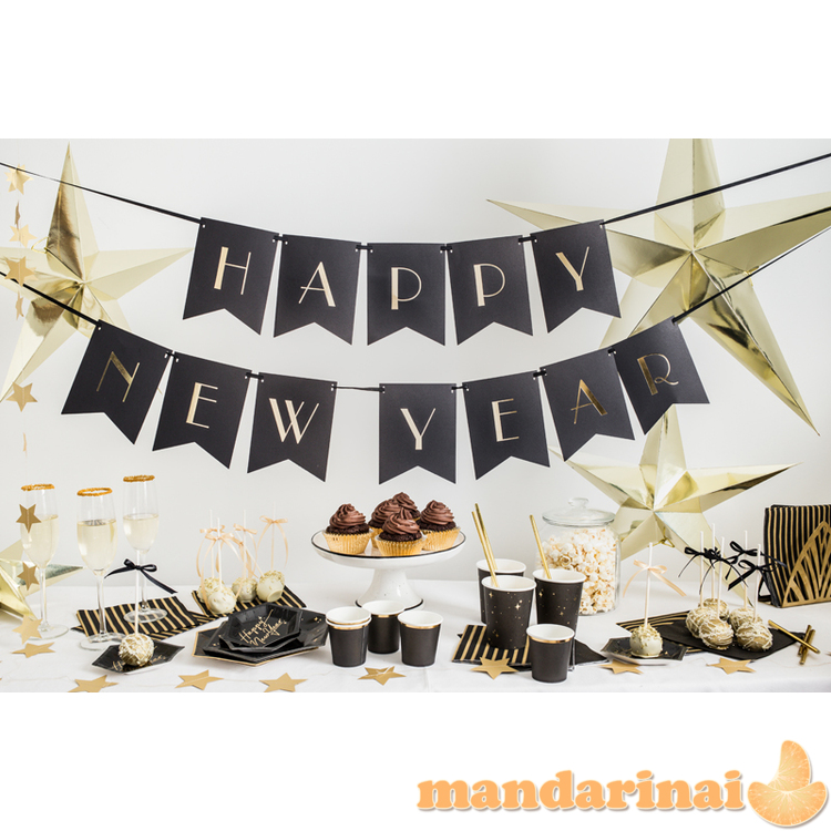 Satin Ribbon, black, 6mm/25m 1