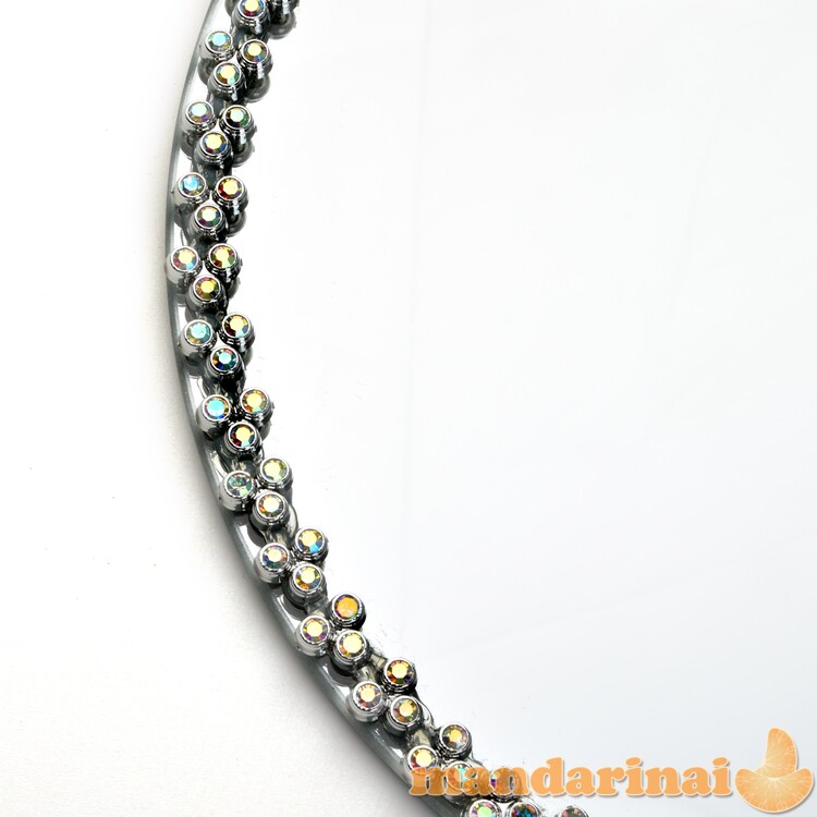 Margot Sidabrinis DEKORATYVUSIS STOVAS 20x1cm 1