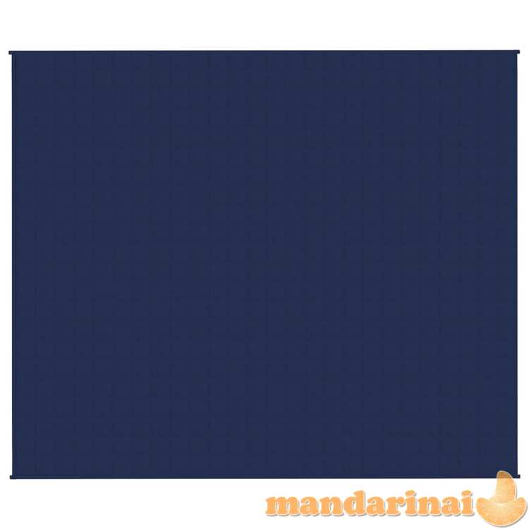 Sunki antklodė, mėlynos spalvos, 220x260cm, audinys, 15kg
