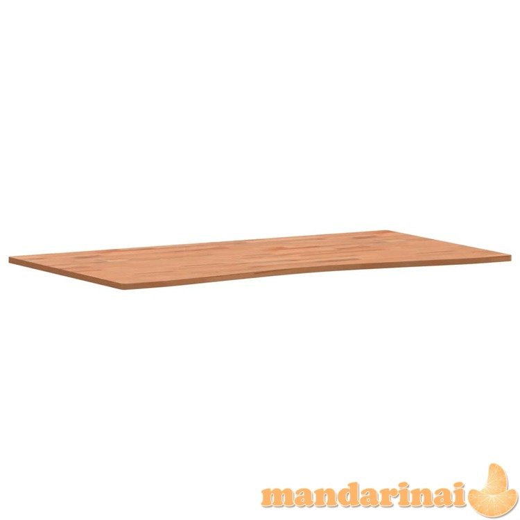 Rašomojo stalo stalviršis, 110x(55–60)x1,5cm, bukmedžio masyvas