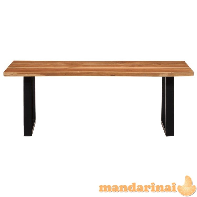 Kavos staliukas, 110x55x40cm, akacijos medienos masyvas