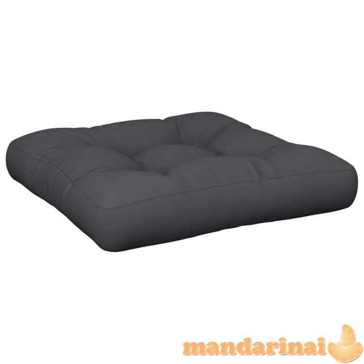 Paletės pagalvėlė, juodos spalvos, 60x60x12cm, audinys