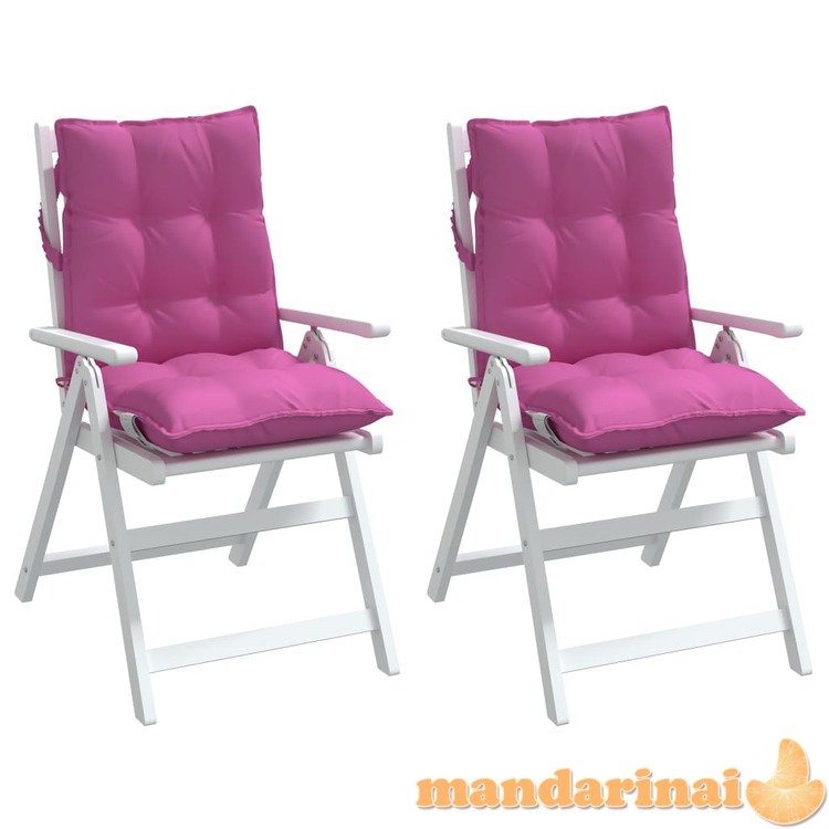 Kėdės pagalvėlės, 2vnt., rožinės, oksfordo audinys