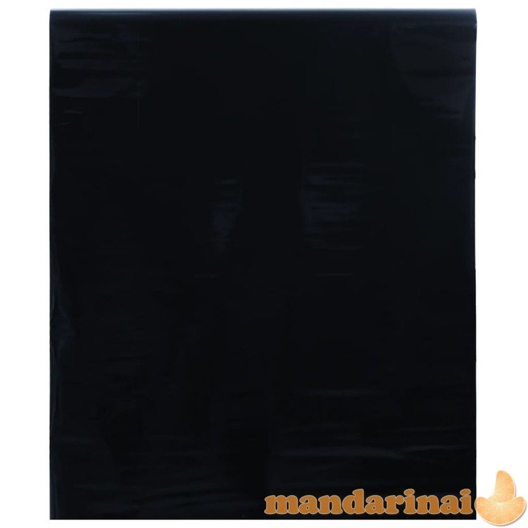 Langų plėvelė, juoda, 60x500cm, pvc, statinė, matinė