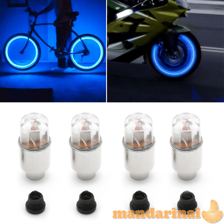 2 vnt. įvariaspalvių švieselių ratams