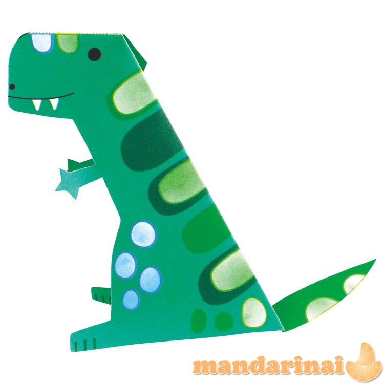 AVENIR Tapyba akvarele ir origami: Dinozaurai